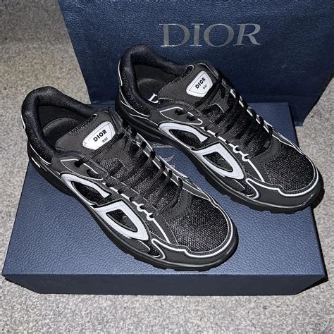 dior trainers mens black|Dior trainers selfridges.